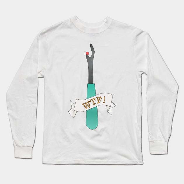 WTF Seamripper Long Sleeve T-Shirt by Nataliatcha23